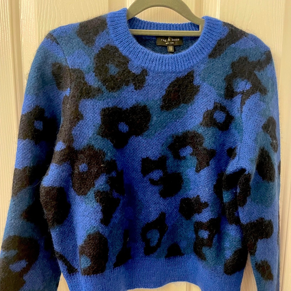 Rag & Bone cropped mohair sweater
